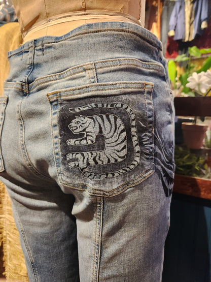 Circus Cats Free People Flare Jean - Vaylmith