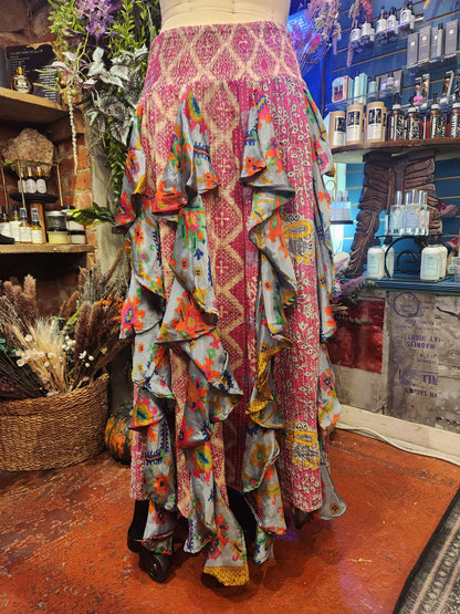 Pareo Kantha Willow Maxi Skirt 0826 250