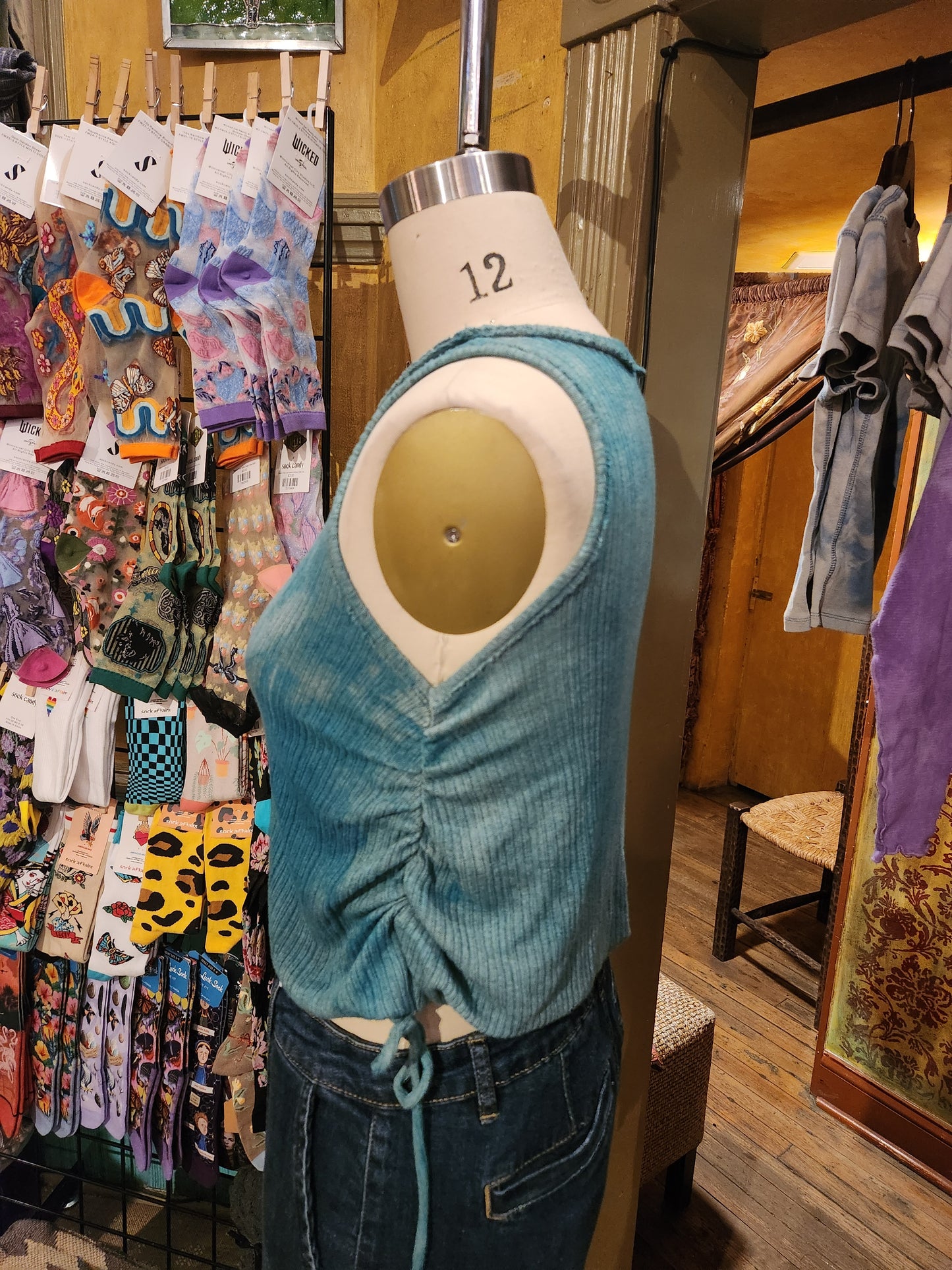 Hand Dyed 'Project Social' Tank Top