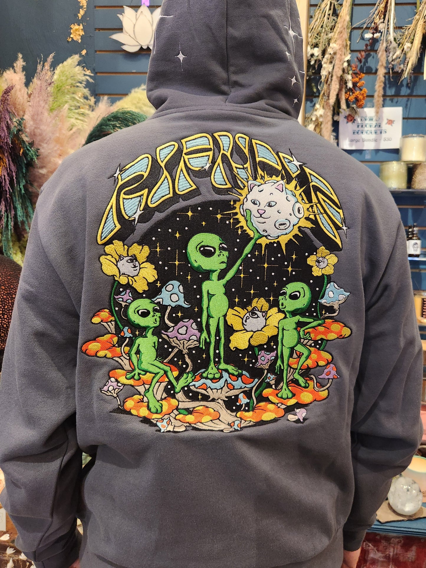 Find Ur Way Home Hoodie - Charcoal