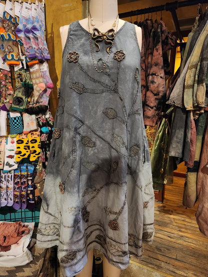 Hand Dyed 'Paperlace' Dress