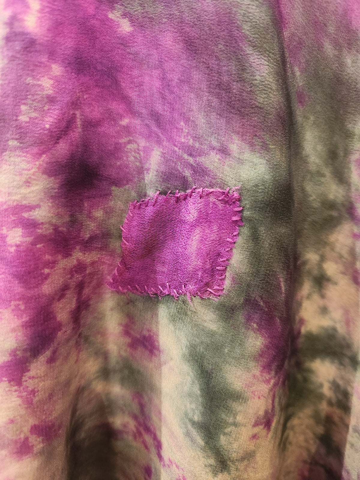 Crepe Sari Hi Lo Butterfly Top 1