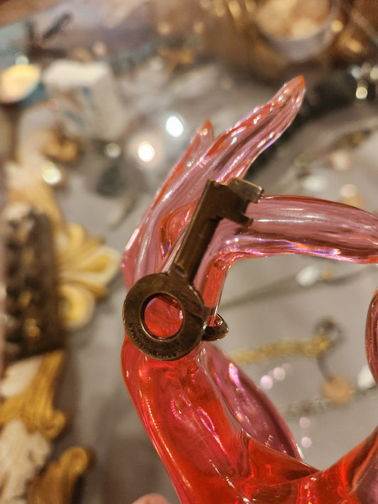 Concentric Tube Lock Key Ring