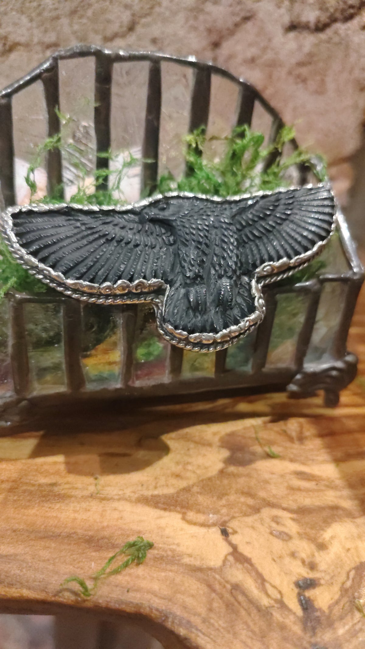 Onyx Eagle Ring