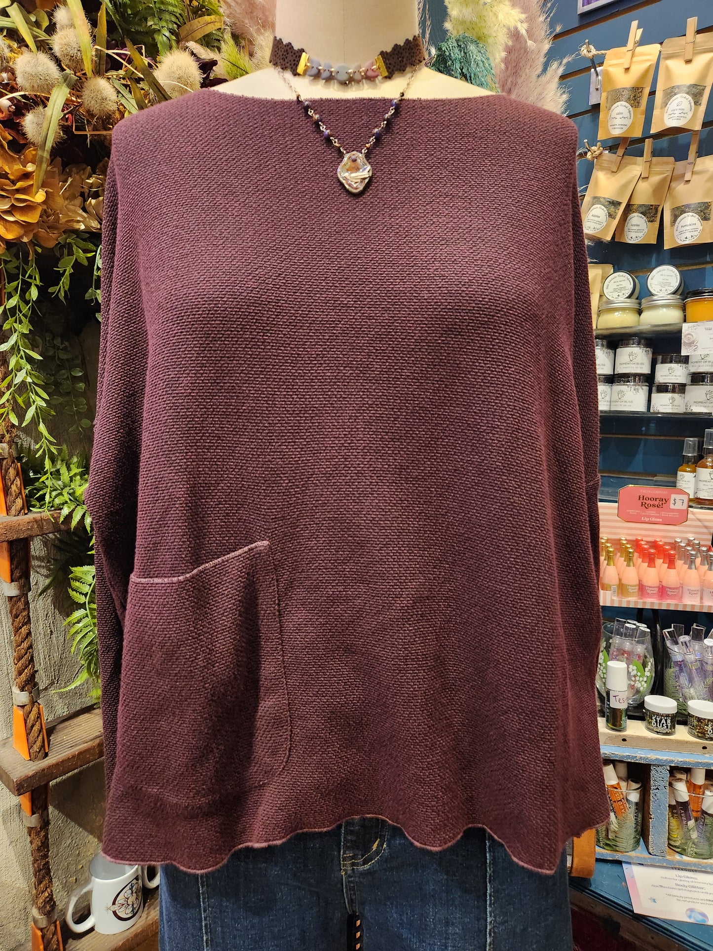 Pocket Pullover - Cinnabark