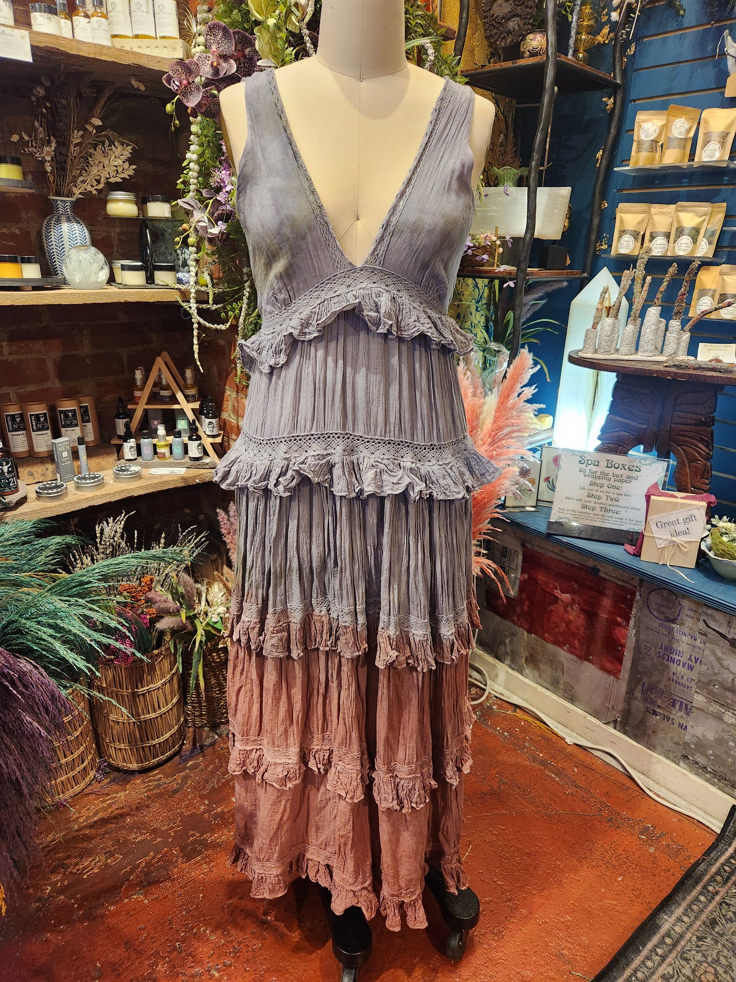 The Rouge Ruffle Dress