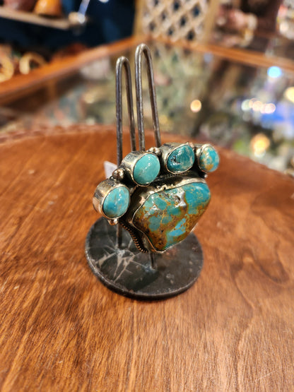 Organic Shaped Turquoise Ring
