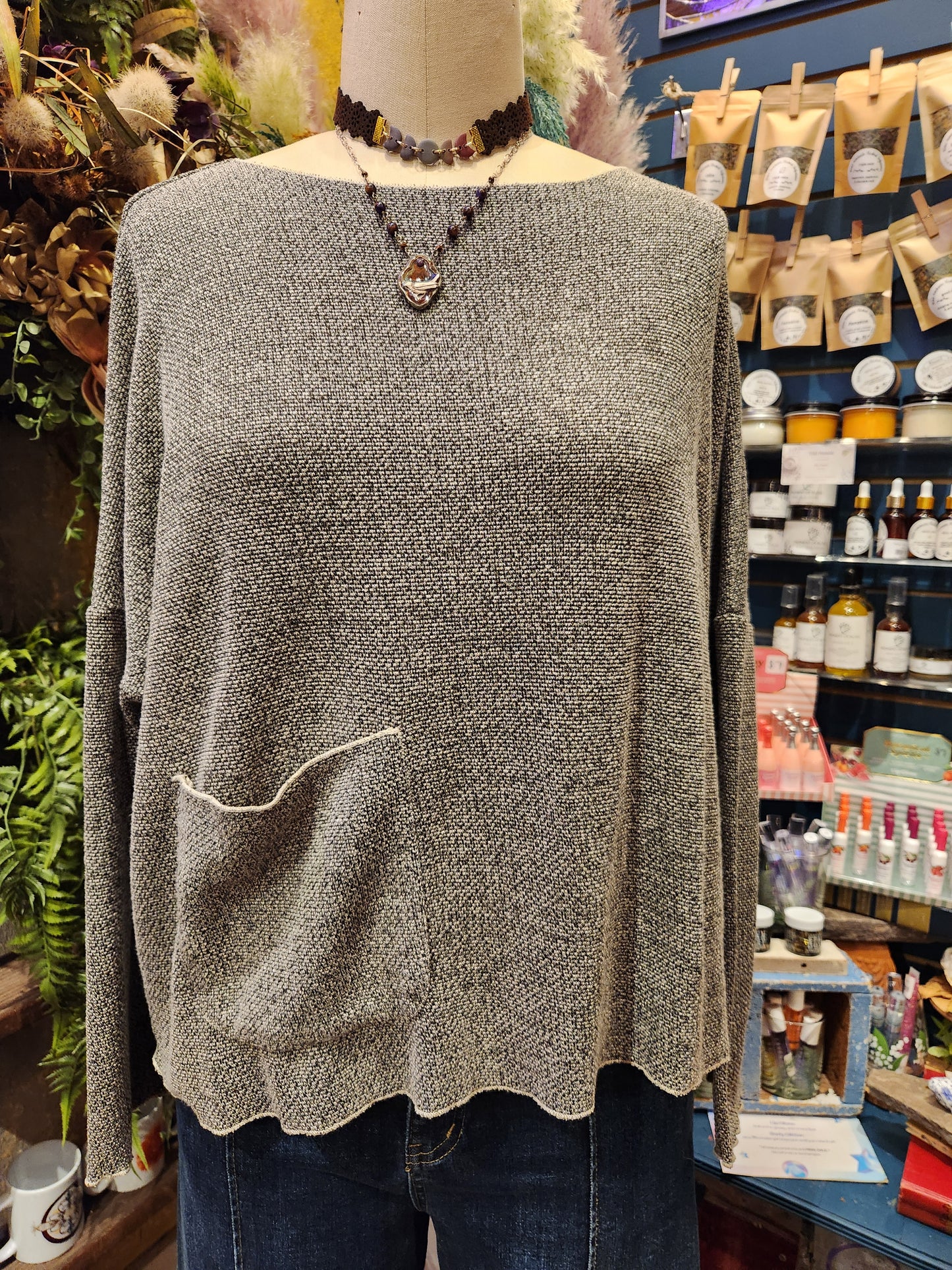 Pocket Pullover - Moonbeam