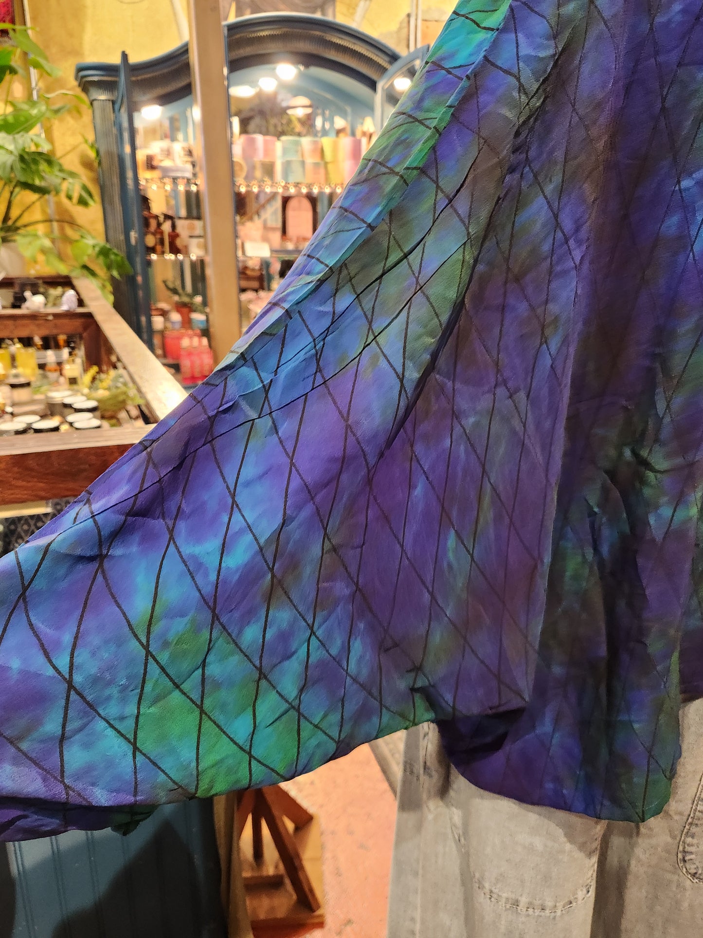 Stained Glass Butterfly Top