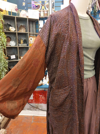 Majestic Caramel Over dye Kimono 1124 180