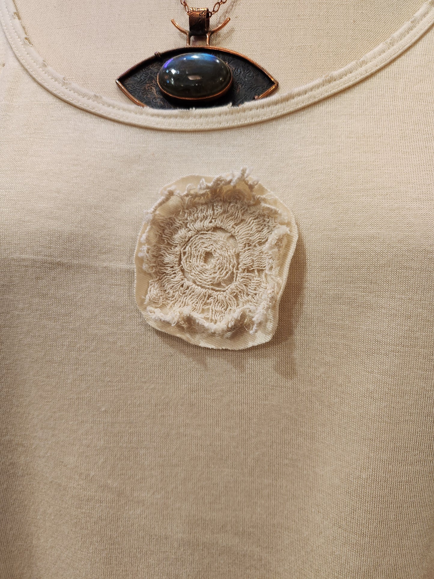 Lace Floral Inset Cami