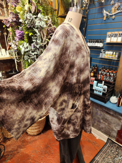 Pareo Kantha Gaia Button-Down Kimono