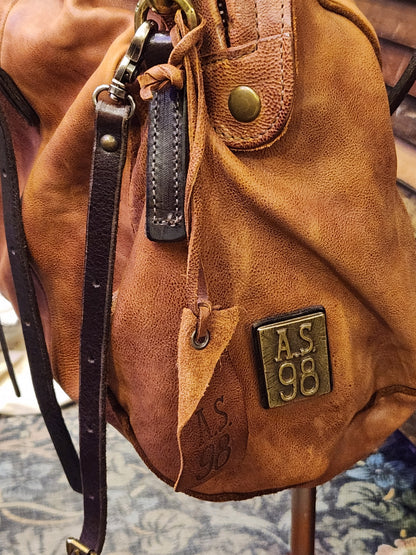 Hayle Whiskey Leather Bag