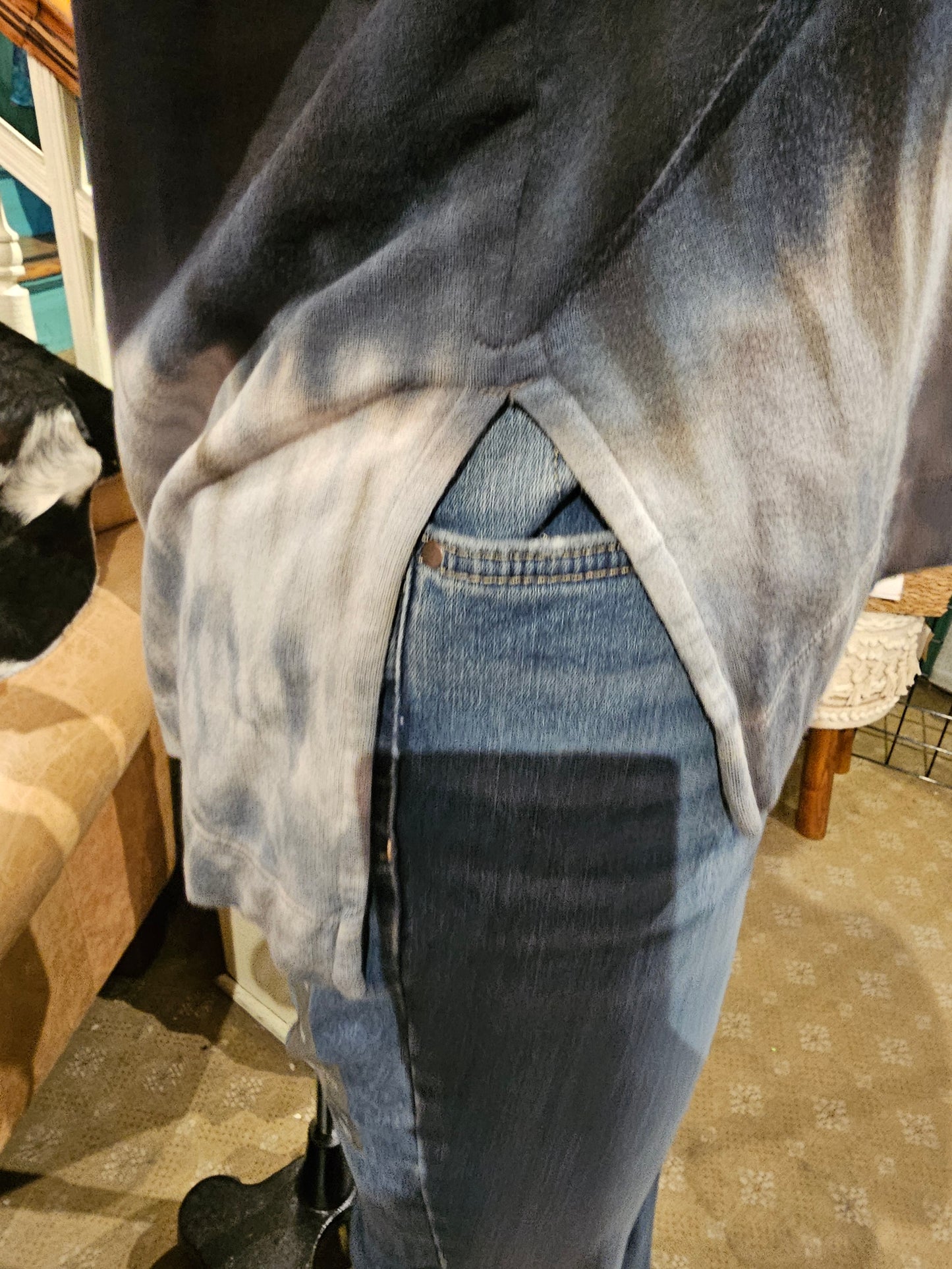 Savannah Sweatshirt - Black Pearl