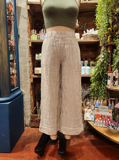 Yucca Crop Pant - Cream