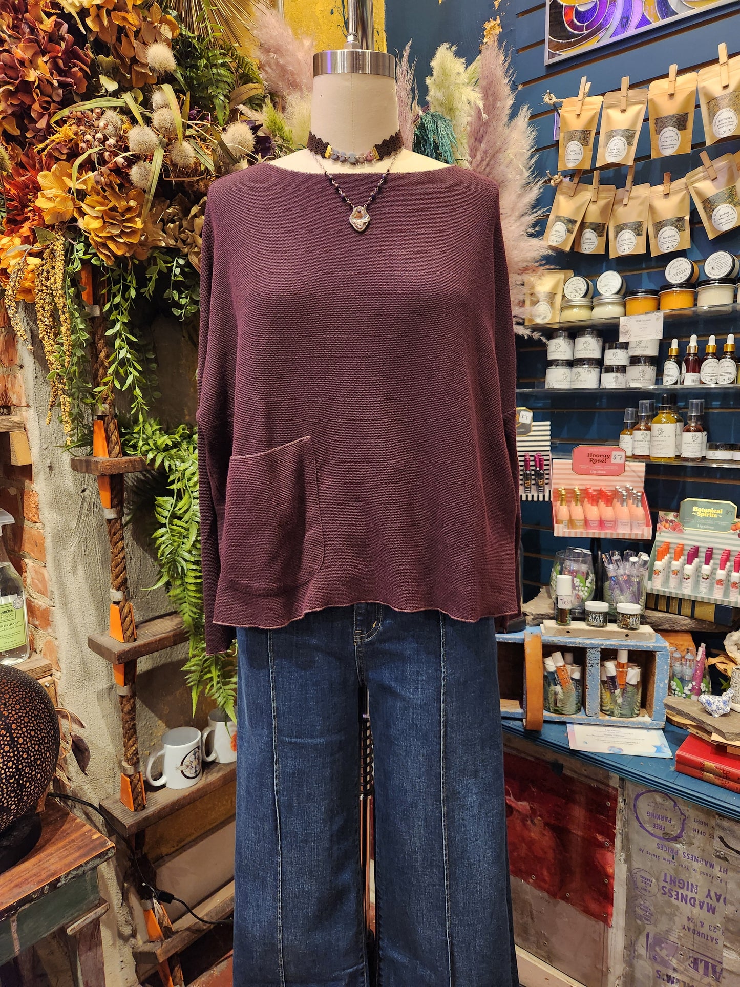 Pocket Pullover - Cinnabark