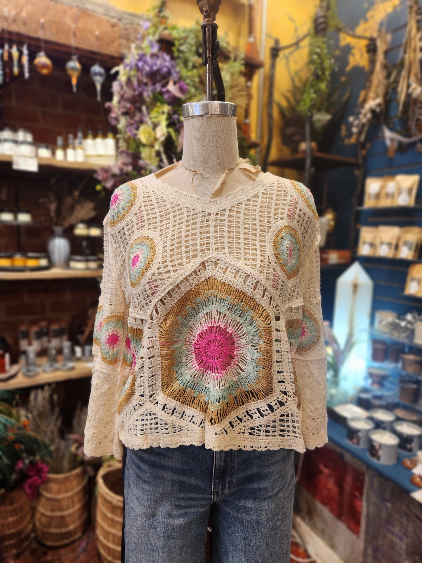 Solstice Glow Open Stitch ( one size )
