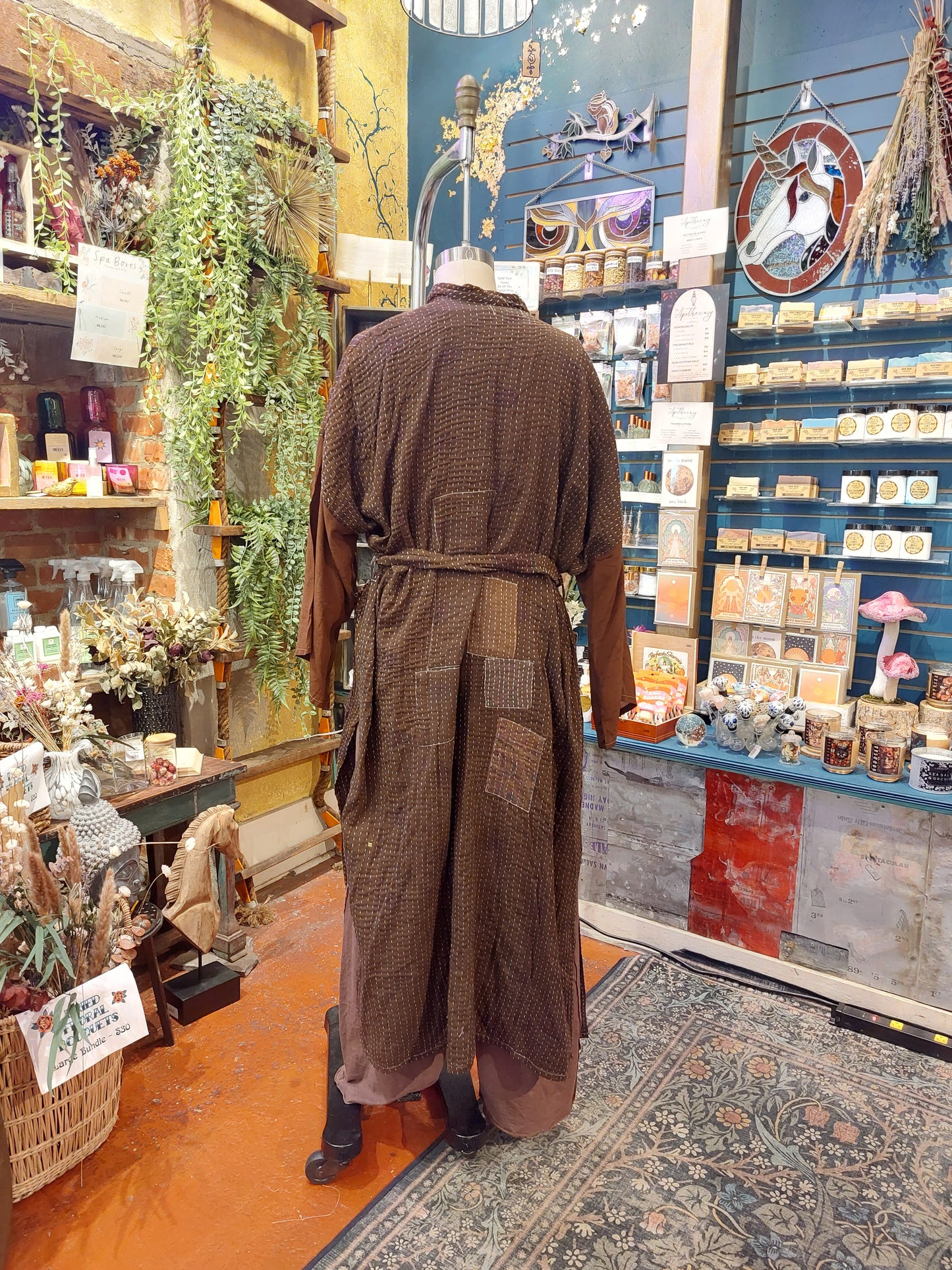 Majestic Caramel Over dye Kimono 1124 121