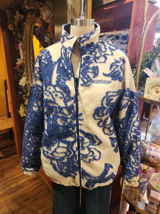 Haku Reversible Jacket - Off White/Navy