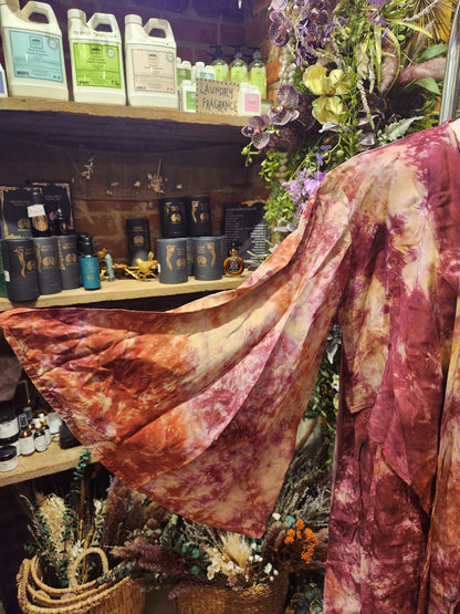 Crepe Sari Spellbound Kimono 0926 013