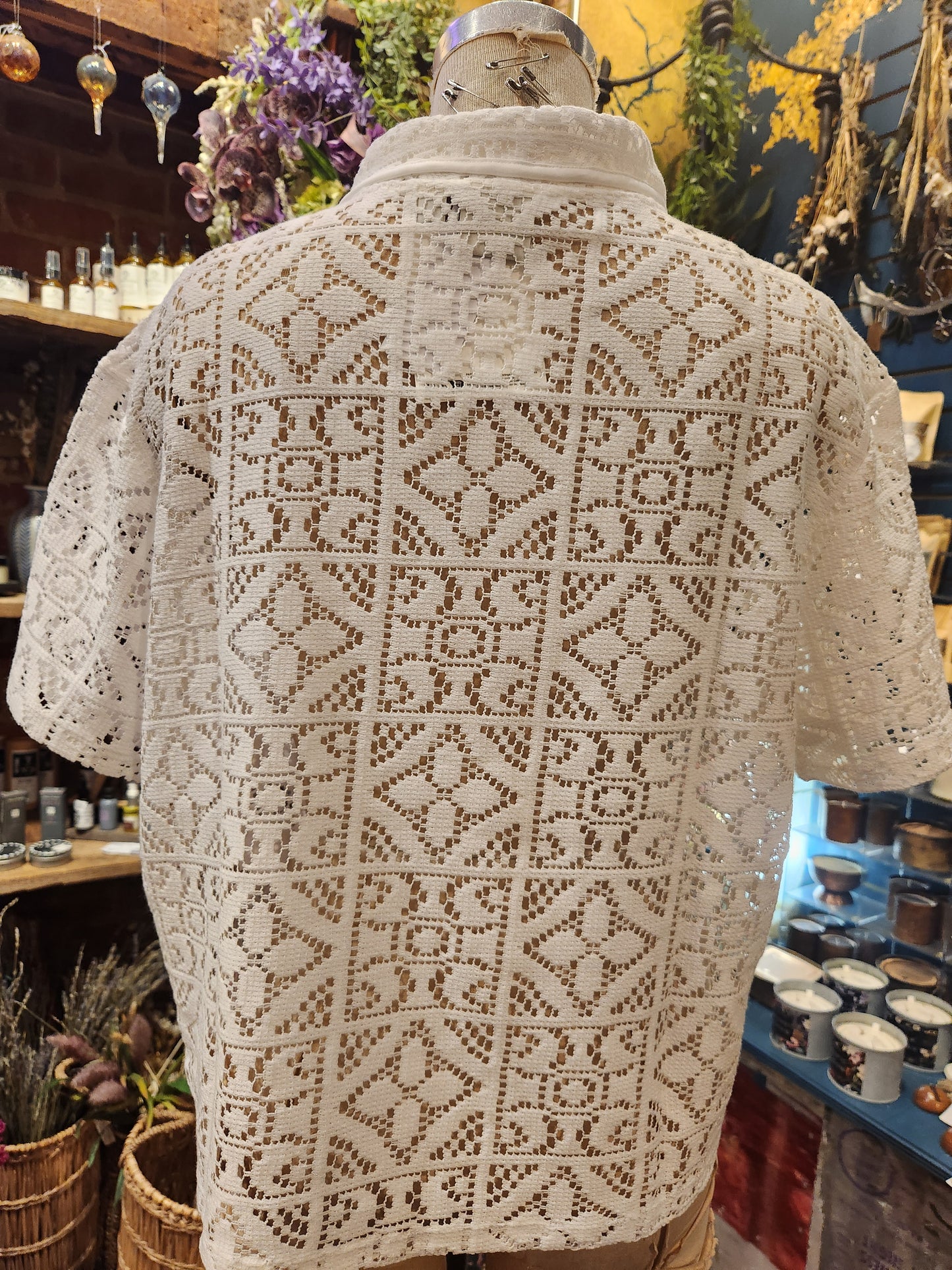 Ihnaima Cloud Dancer Blouse