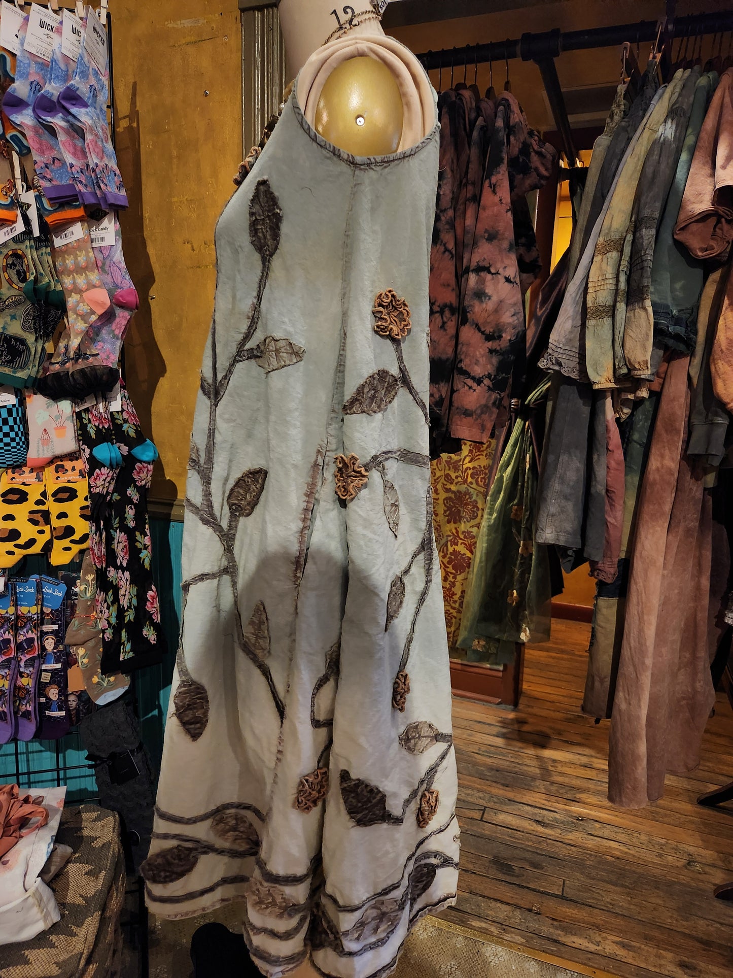 Hand Dyed 'Paperlace' Dress