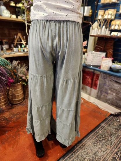 Bridge Over Water  Cotton Pant  ( multiple colors available )
