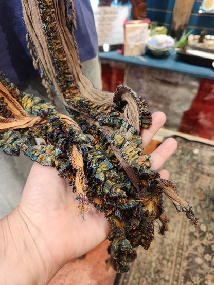 Fringe Scarf - OOAK #34
