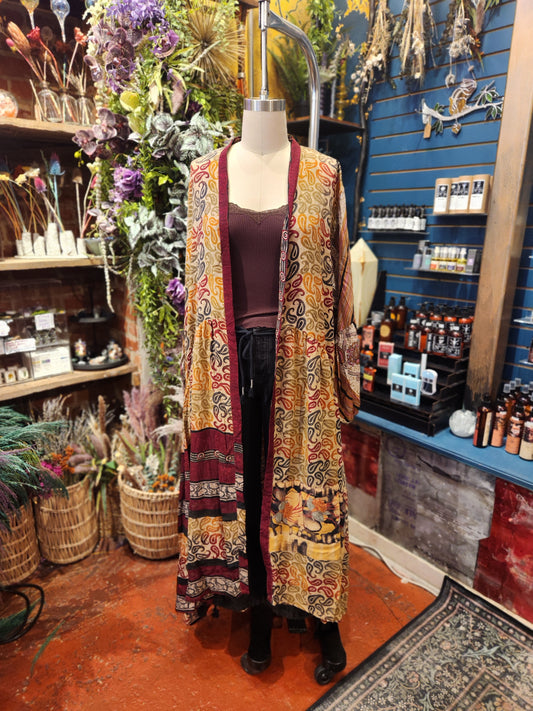 Crepe Sari Evermore Kimono 0326 266