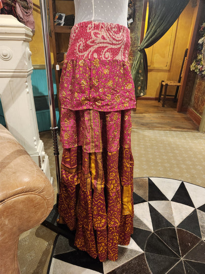 Rasgulla Sari Venus Ruffle Maxi 1125 - 200