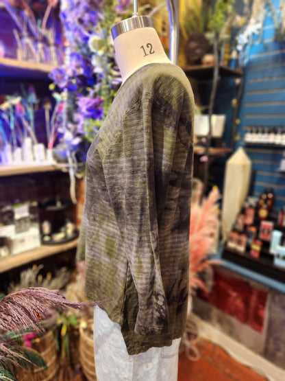 Solstice Stripe Dyed Shirt