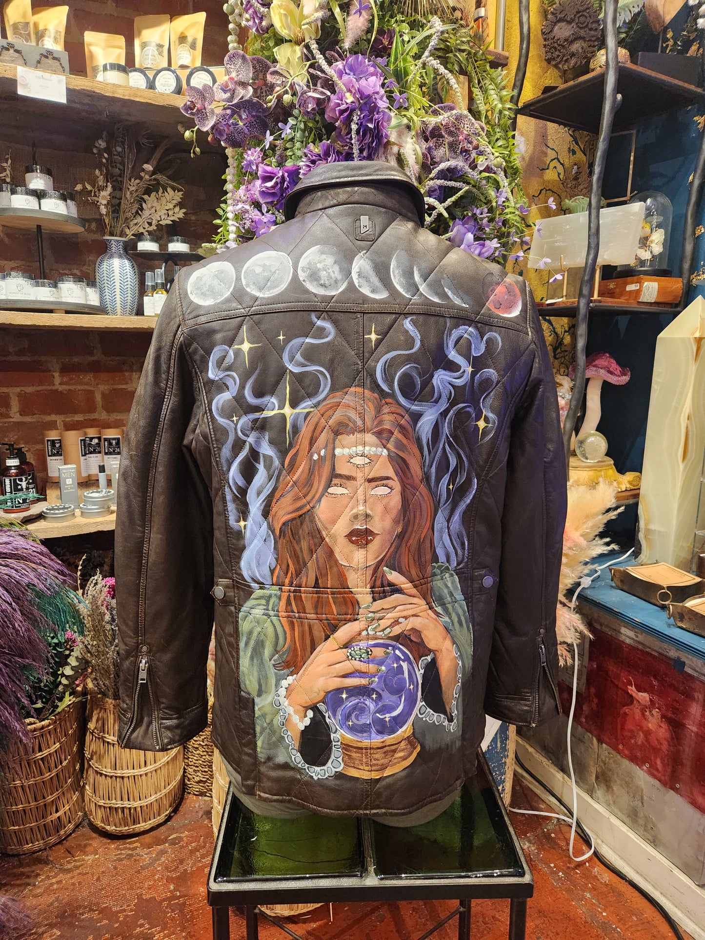 Witchy Woman Mauritius Leather Jacket - Lacey Daniels