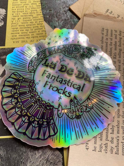 La De Da Crystal Ball Holographic Sticker