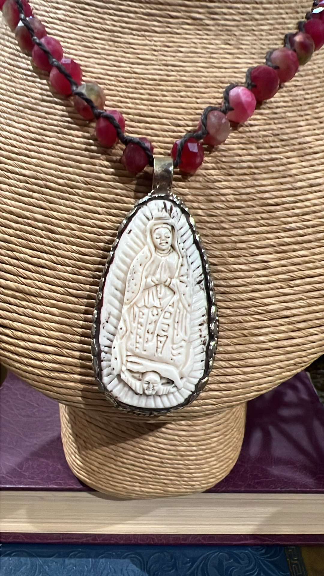 Iolite Mary Necklace