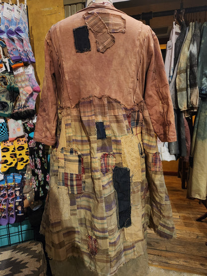 Hand Dyed 'Paperlace' Patchwork Jacket