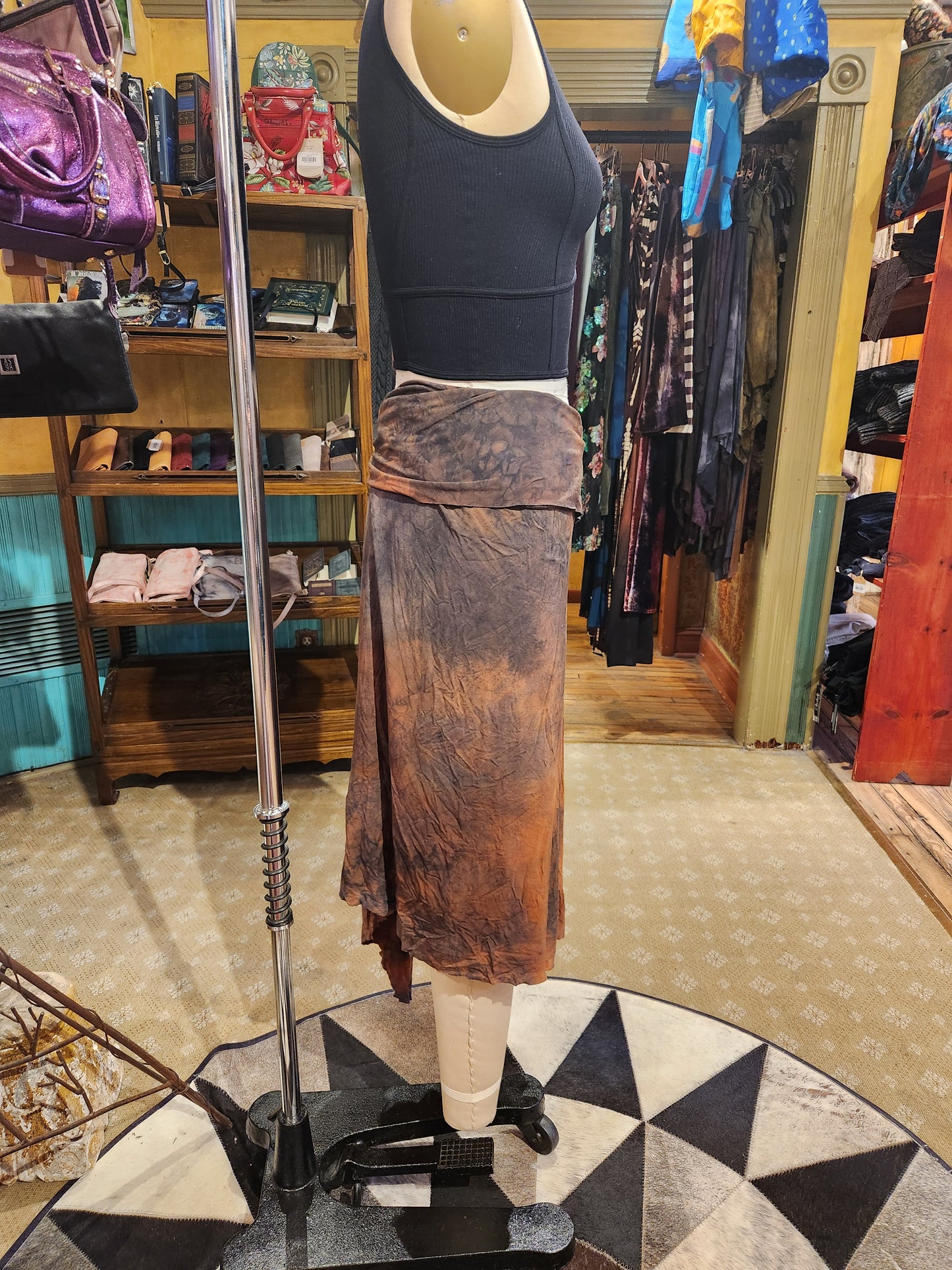 Maxi Athena Skirt - Copper
