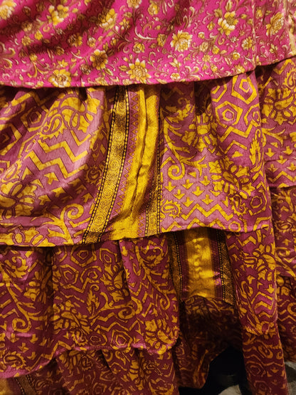 Rasgulla Sari Venus Ruffle Maxi 1125 - 200