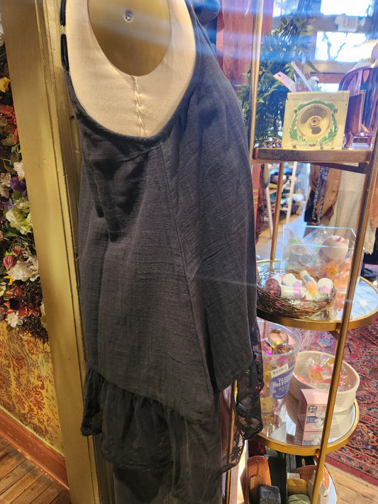Black Cami with Lace