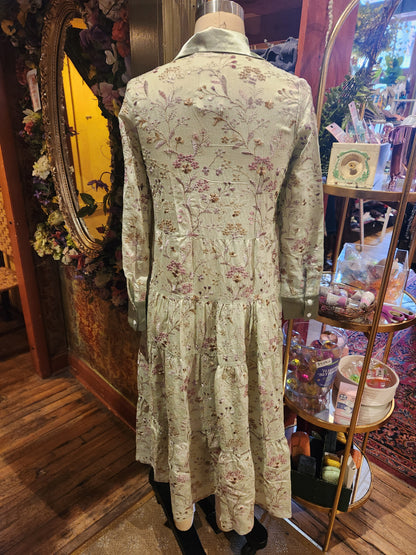 Floral Print Duster Dress