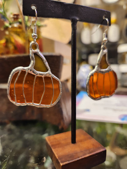 Pumpkin Earrings (2) - *KC40