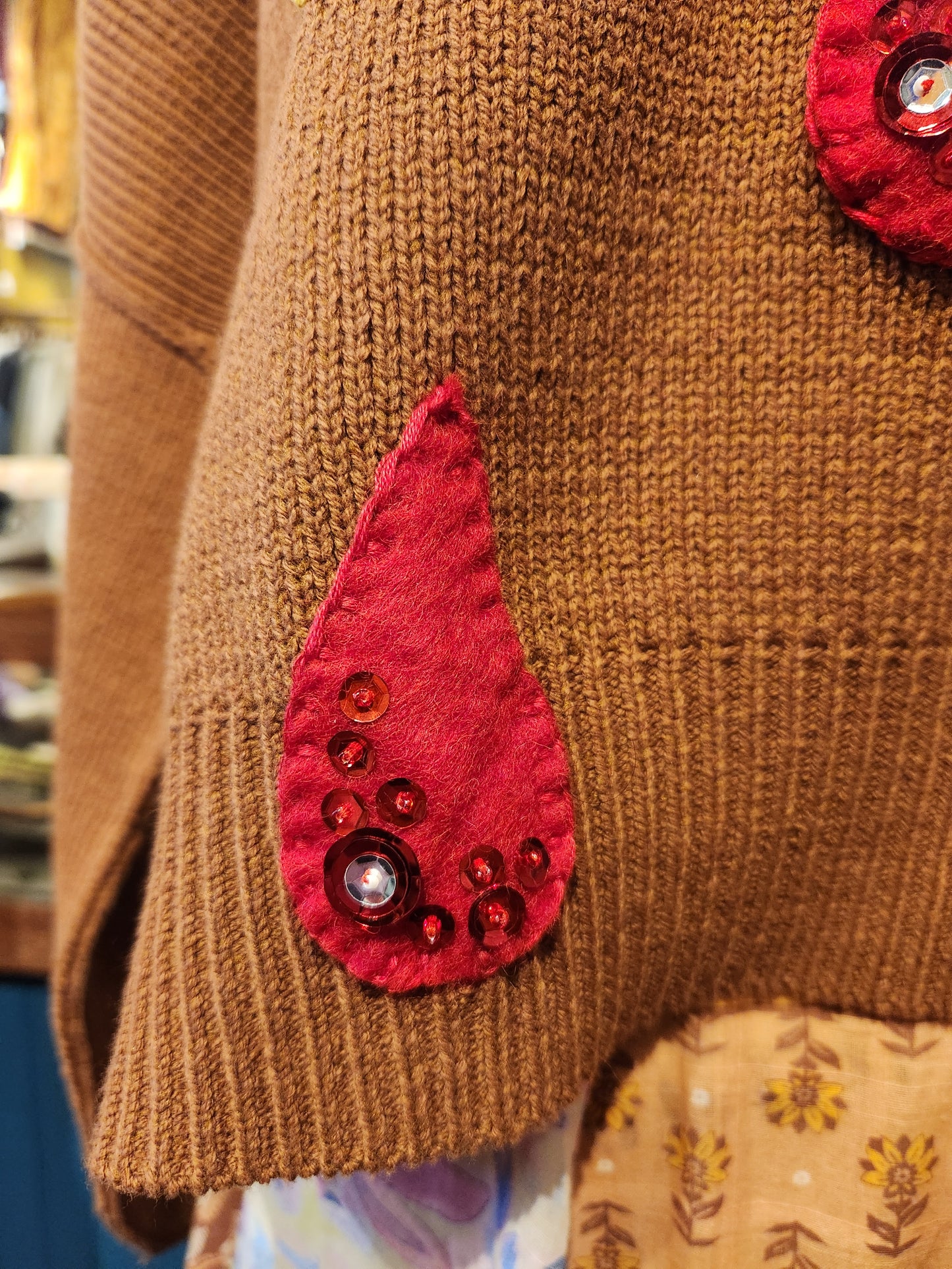 Pierced Heart Sweater - Christine Strait*