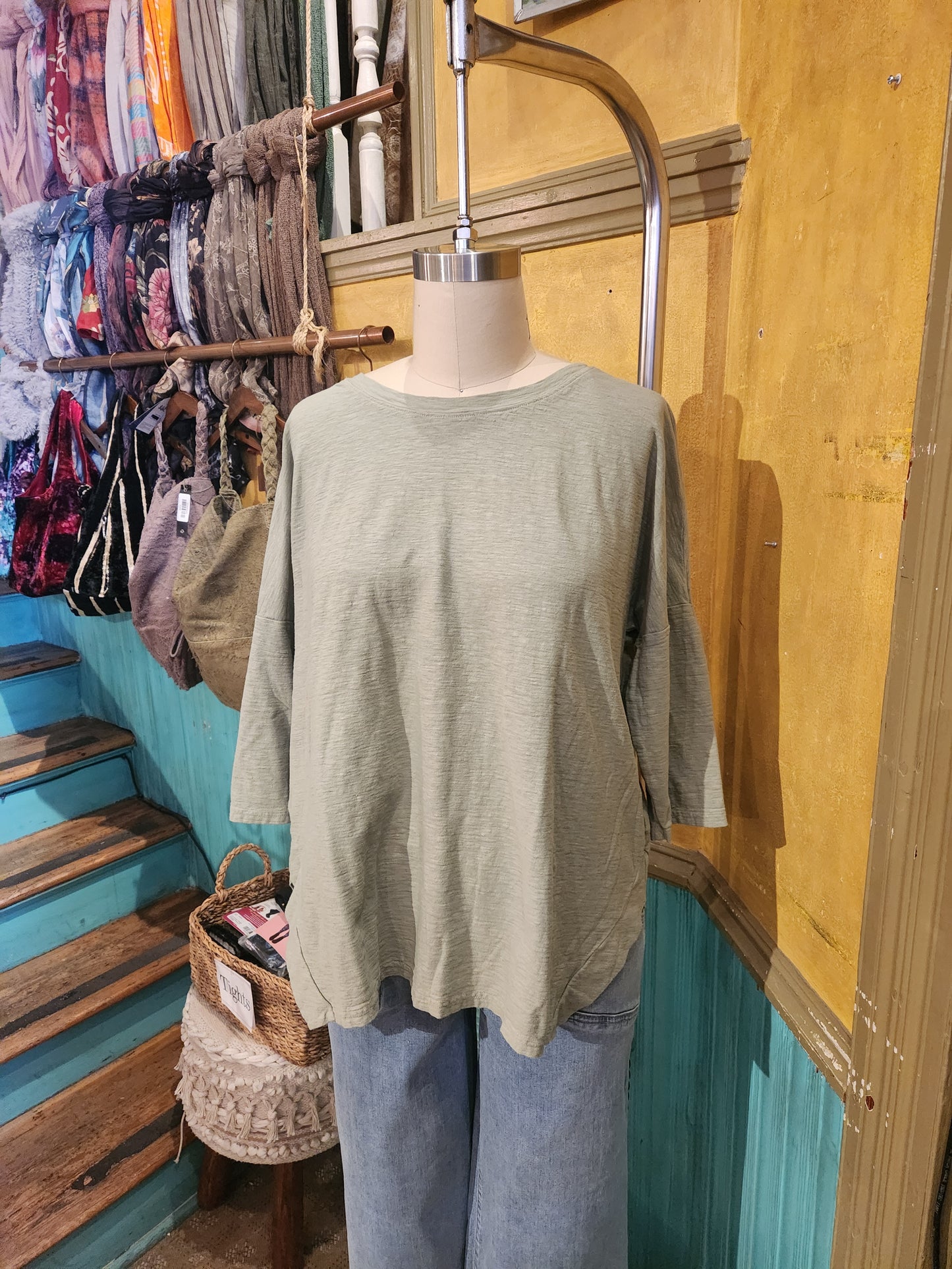 One Size Boxy Top - Multiple Colors
