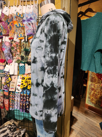 Hand Dyed Hawks Bay Men's Light Weight Hoodie (choose color)