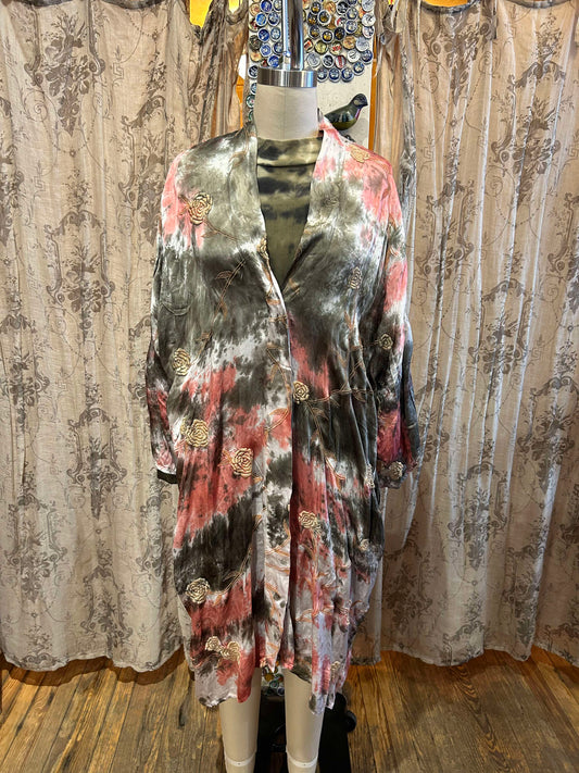 Tie - Dye Flower Duster