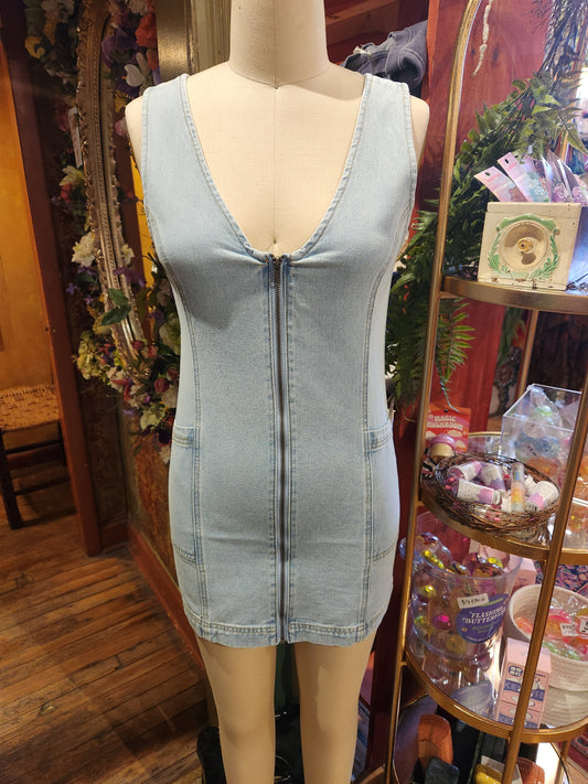 Tank Mini Dress - Skyline