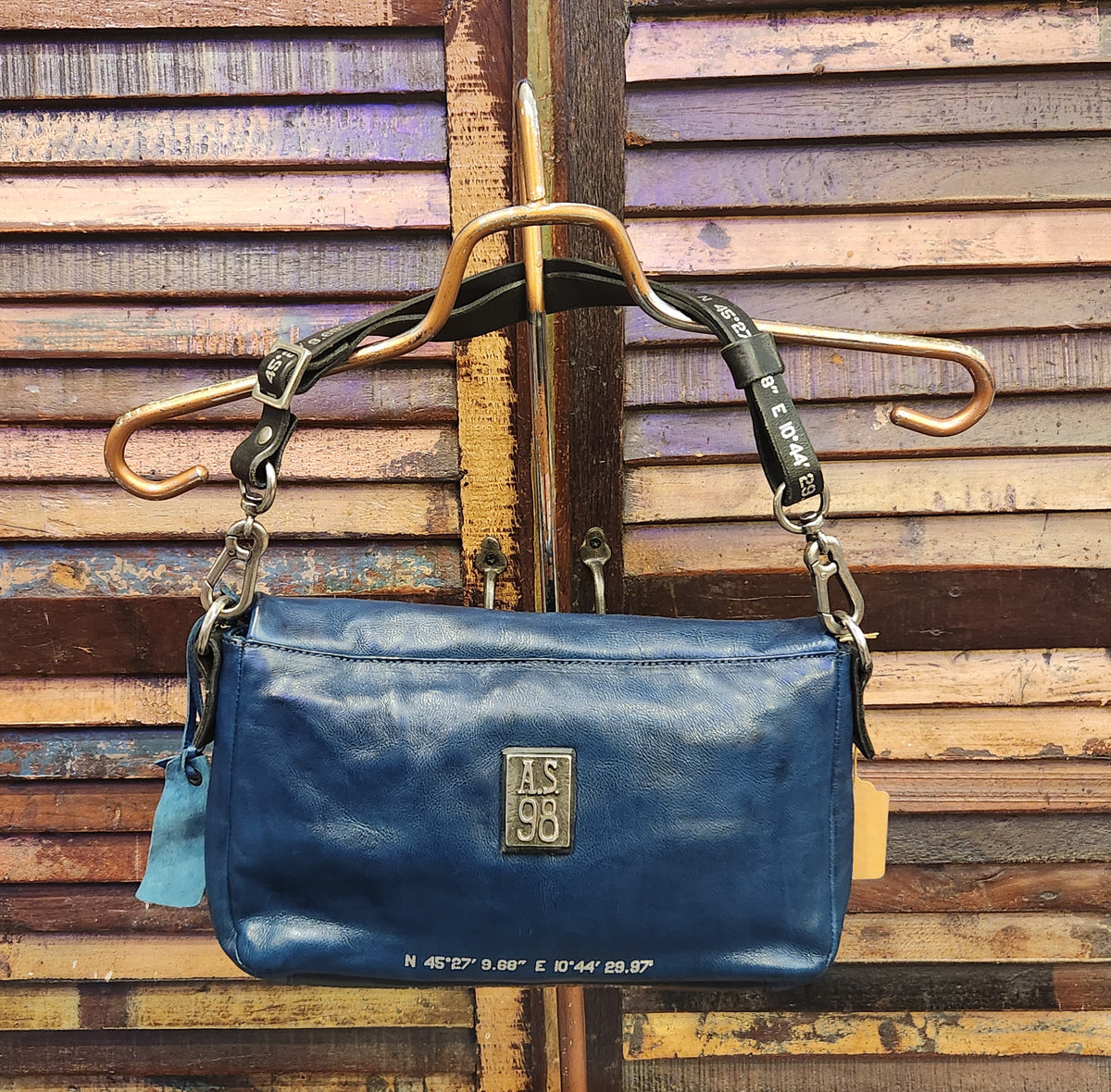Penny Oil Slick Leather Bag