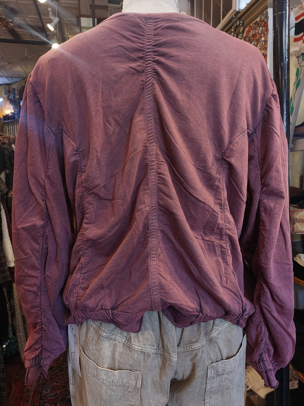 Ruched Short Jacket