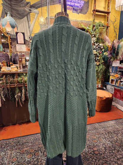 Ireland Cardigan - Deep Sea