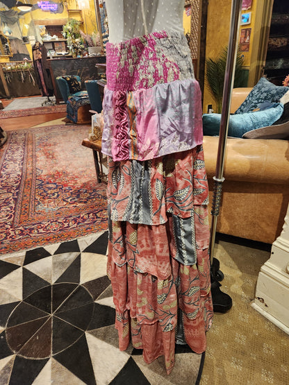 Rasgulla Sari Venus Ruffle Maxi 1125 - 002