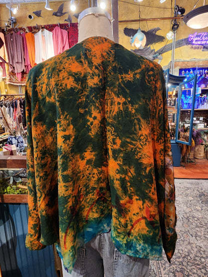 Molten Moss Butterfly Top